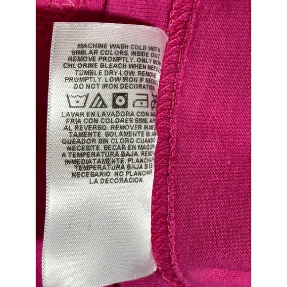 Disney Women's Minnie Mouse Florida Embroidered Graphic Pink T-Shirt - Picture 8 of 15